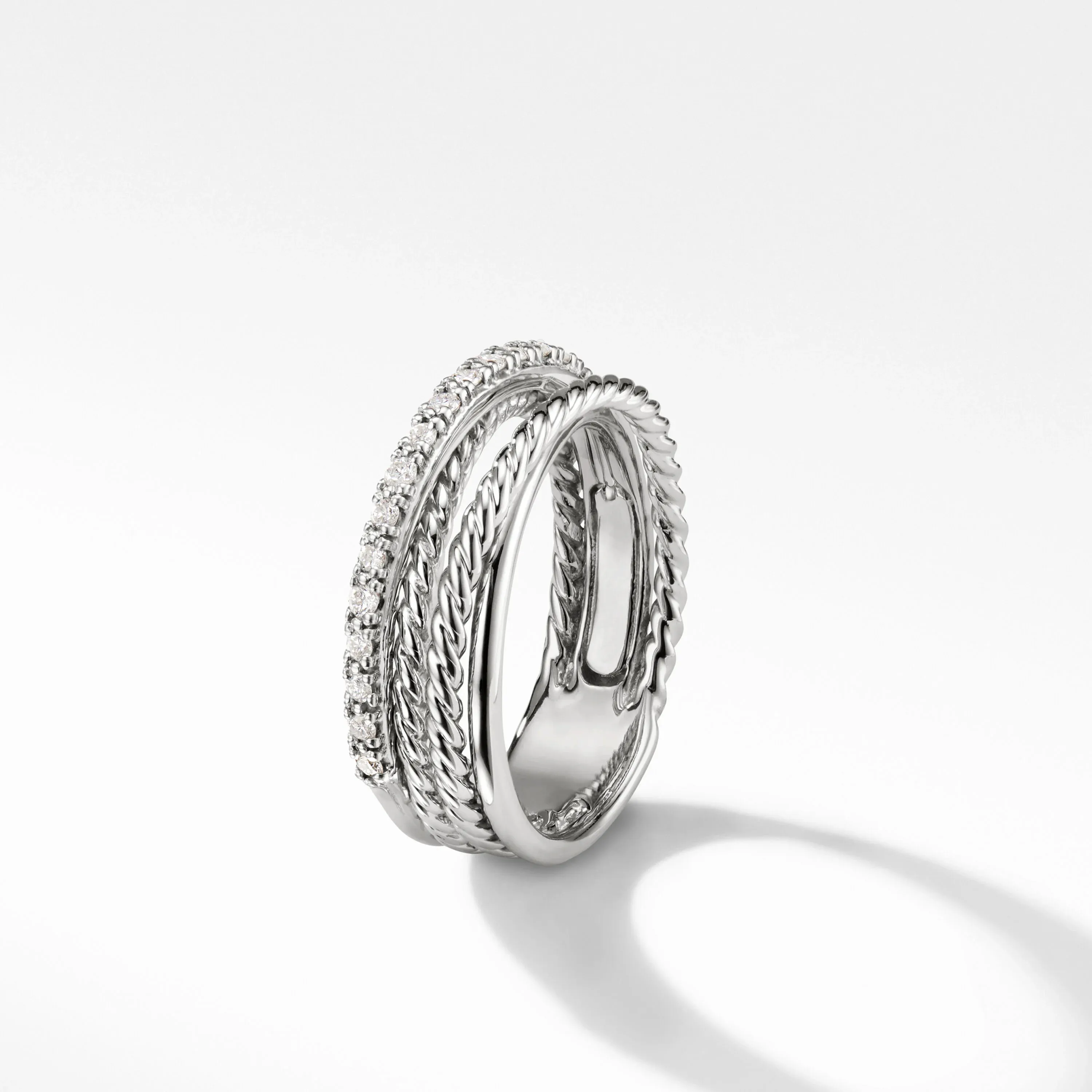 0.18 CTW Pave Natural Diamonds Wedding Ring