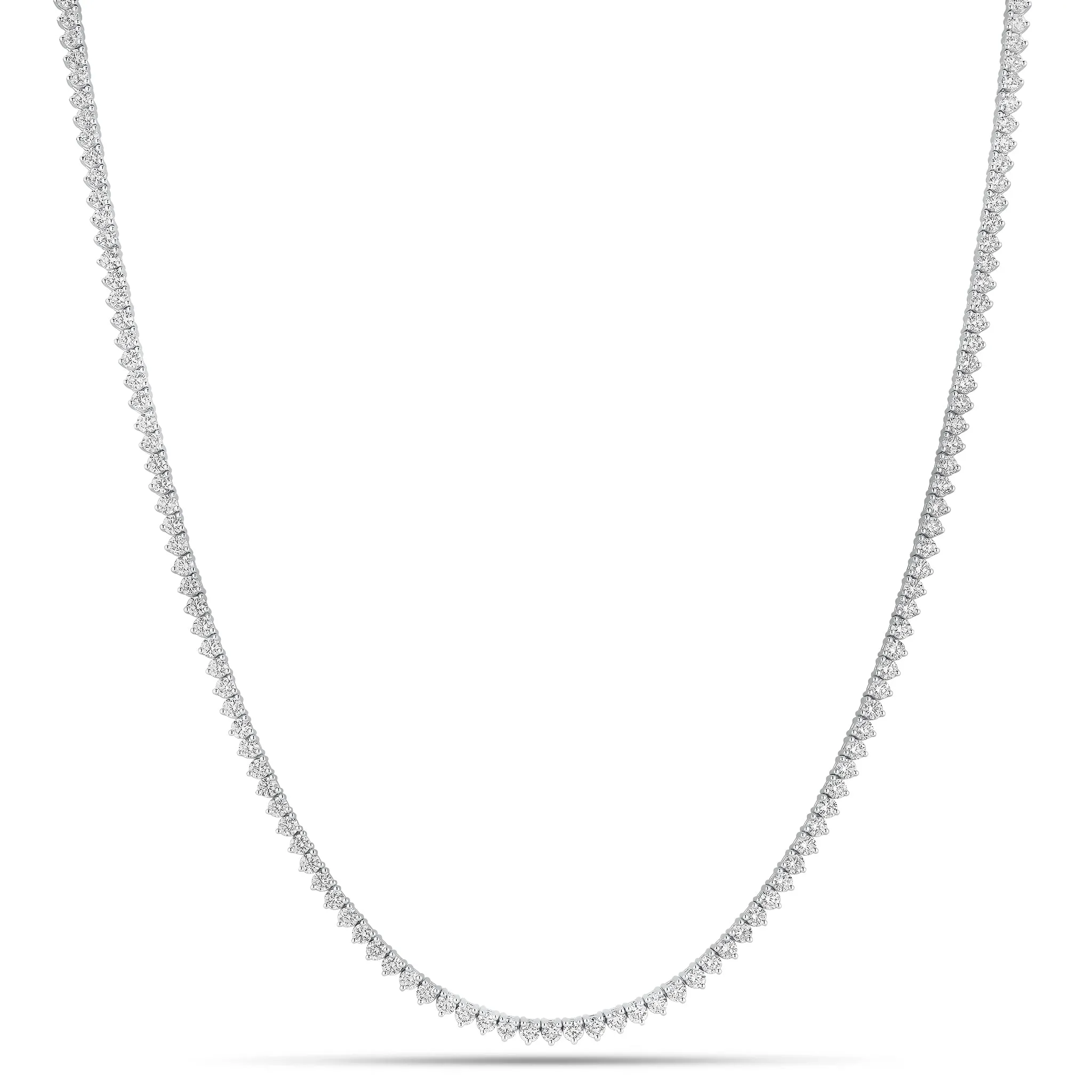 12.79 ct Diamond Long Tennis Necklace