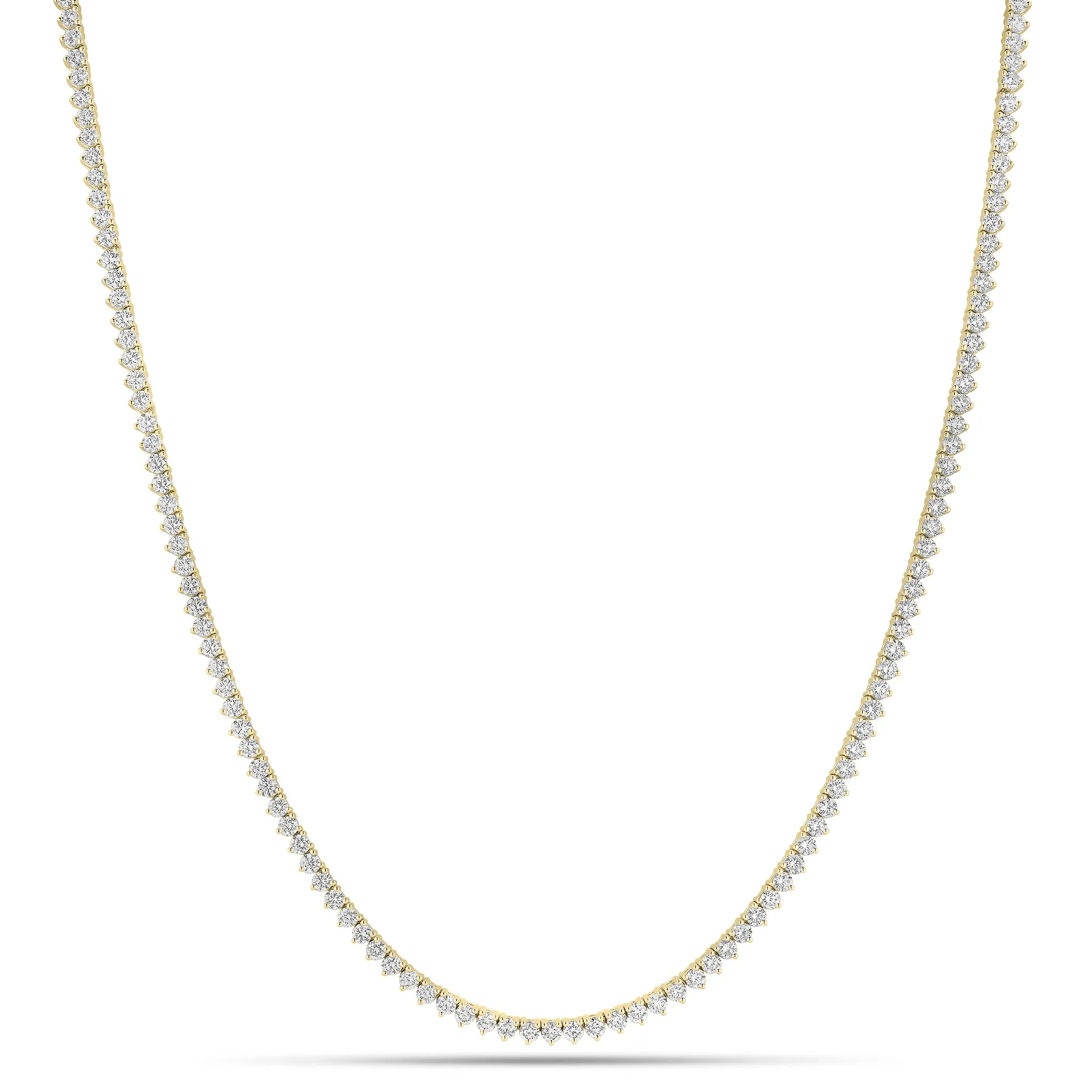 12.79 ct Diamond Long Tennis Necklace