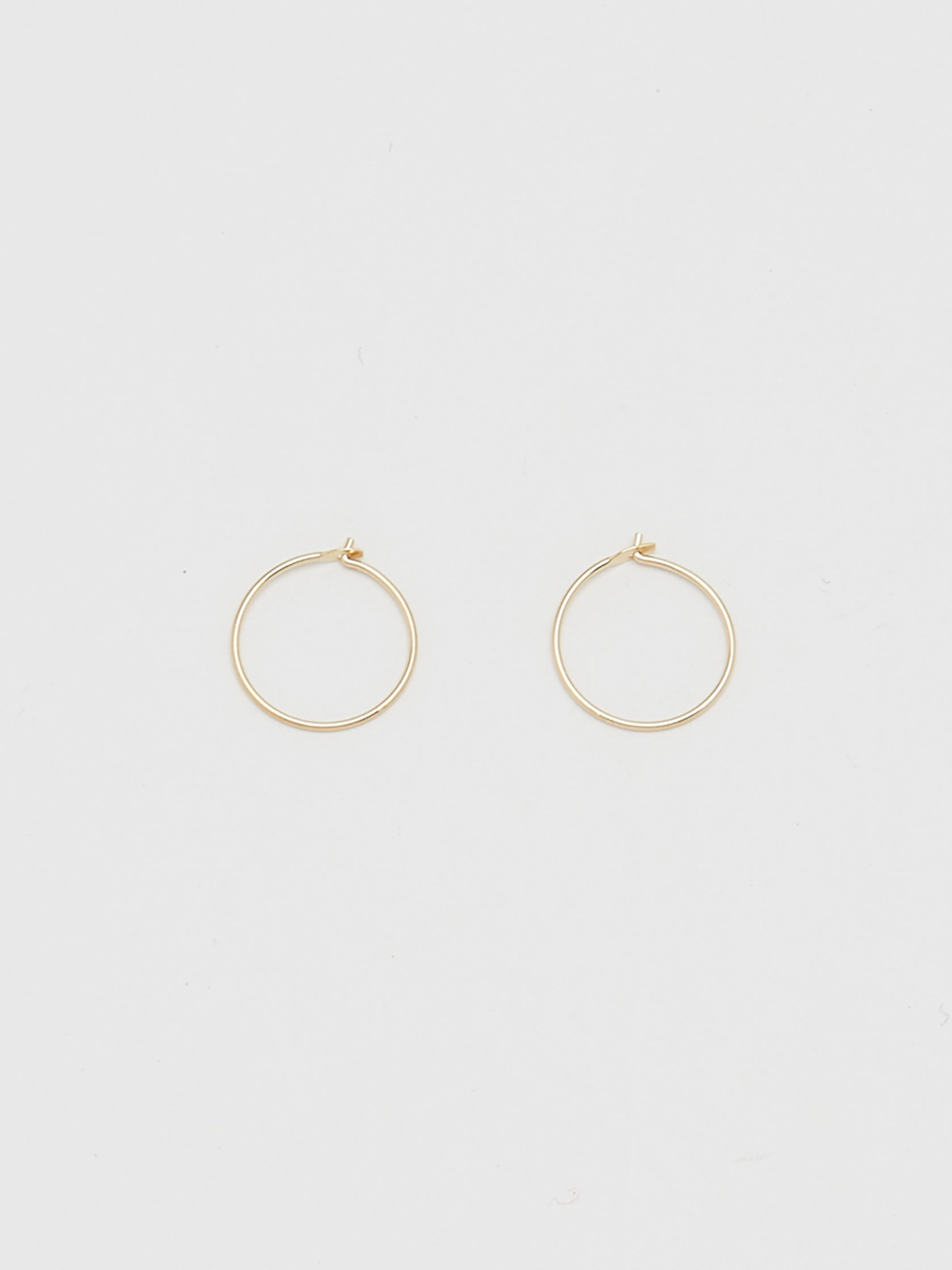 14K 301 Mini Hoops