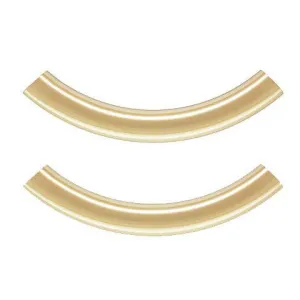 14K Gold Filled 5 x 38mm Bracelet Tube - (1 pair) #00