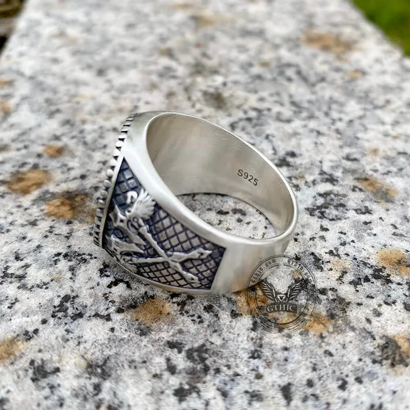 1938 Buffalo Hobo Nickel Sterling Silver Ring