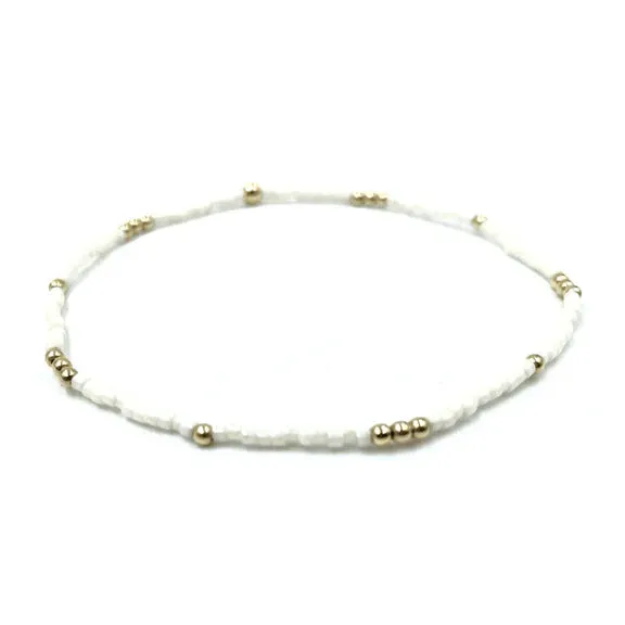 2mm Newport COTTON   Gold Filled Waterproof Bracelet