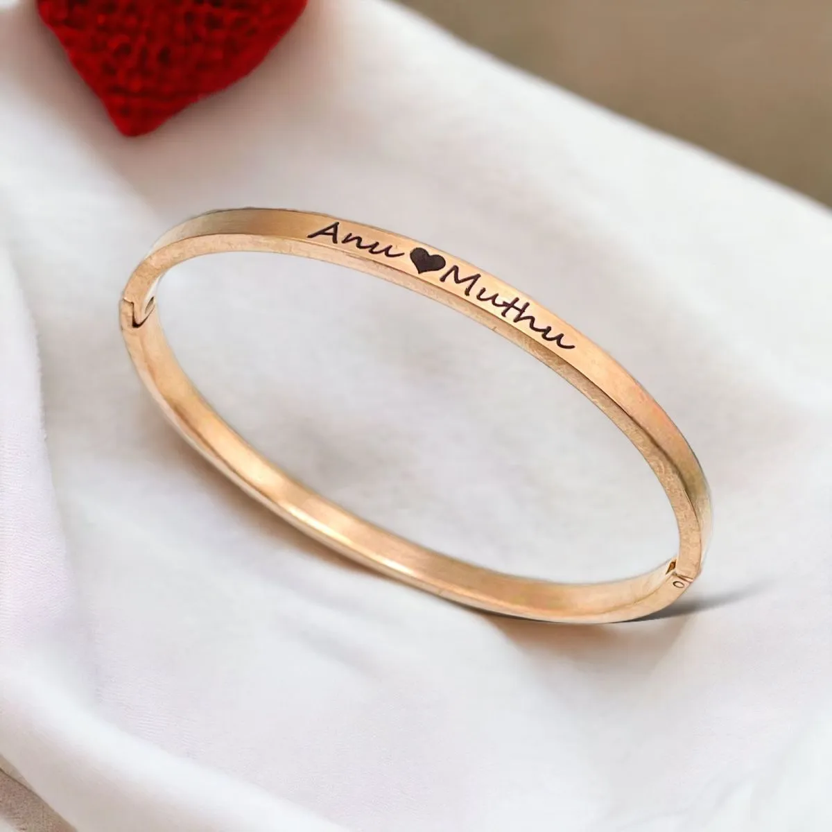 4mm Matte Finish 316 Surgical Stainless Steel Silver Customized Personalised Laser Engraved Kada Bangle Bracelet Unisex