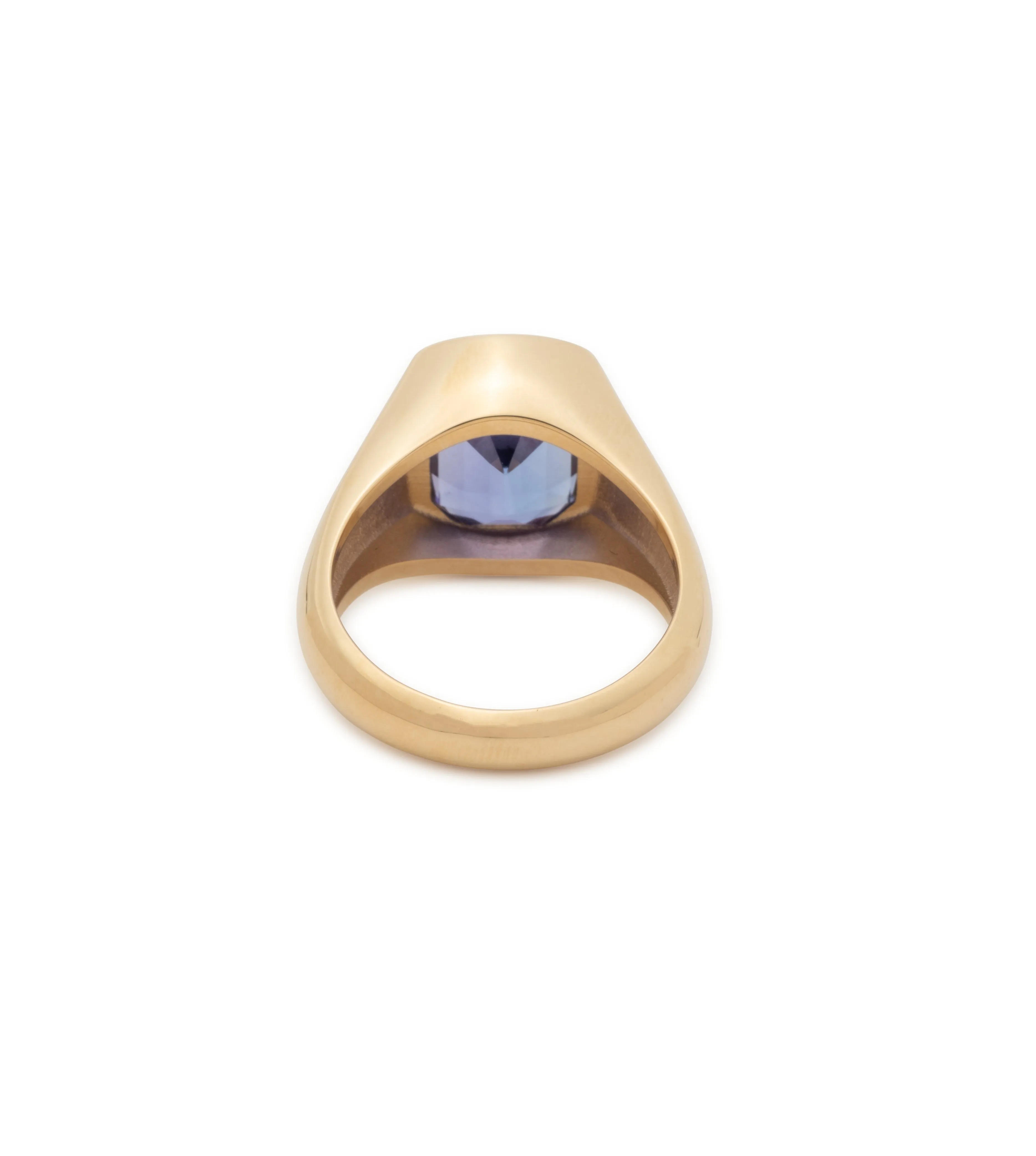 6.83 ct Tanzanite - Internal Compass : One of A Kind Gemstone Ring