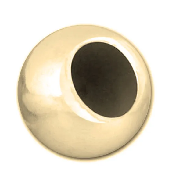 6mm Gold Filled Large Hole