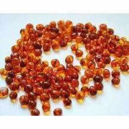 Adult Brandy Snap Cognac Baltic Amber Stretch Bracelet