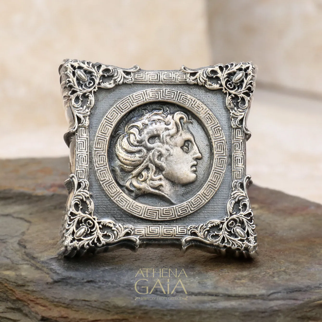 Alexander the Great Signet Ring