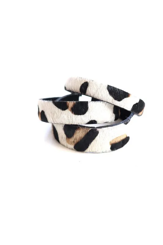 Animal Print Bracelet Cuff Set