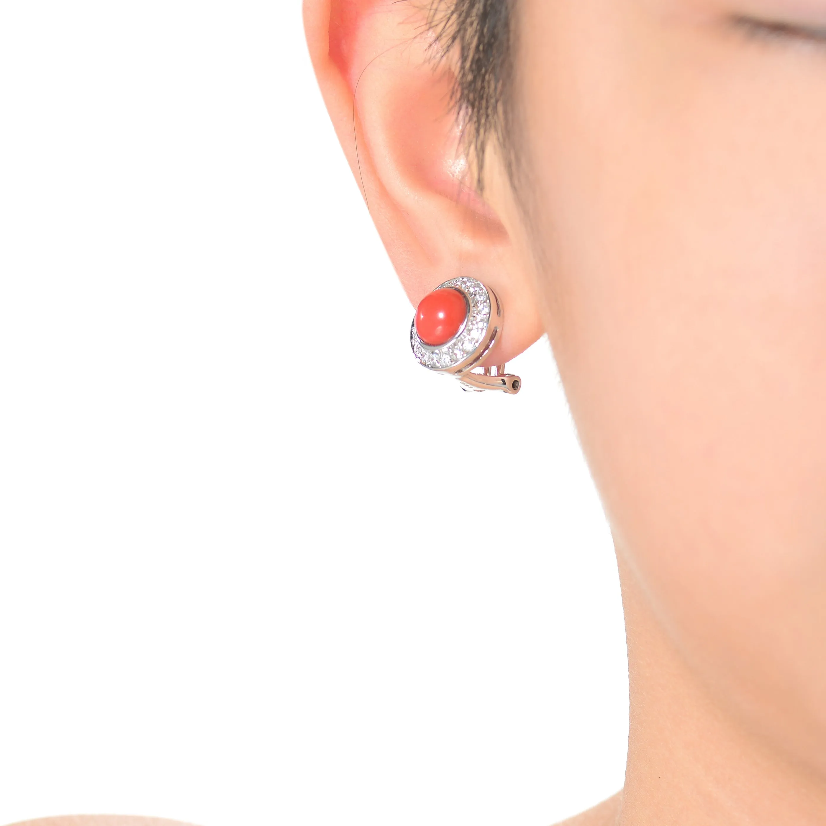 Aurore Earrings with Cubic Zirconia