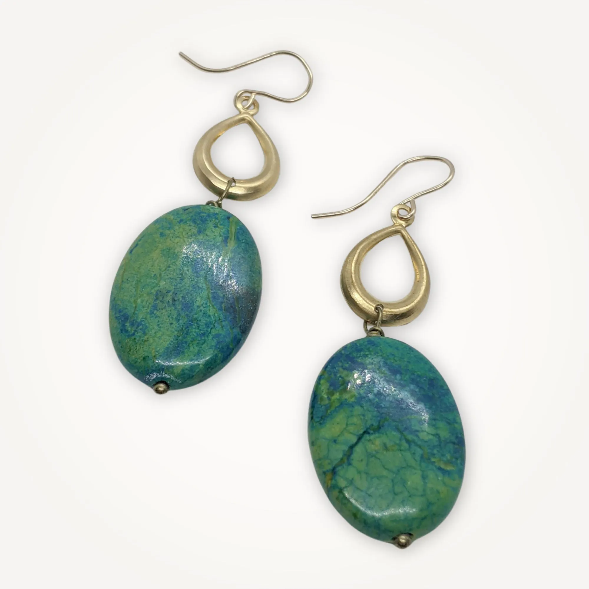 Azurite Earrings