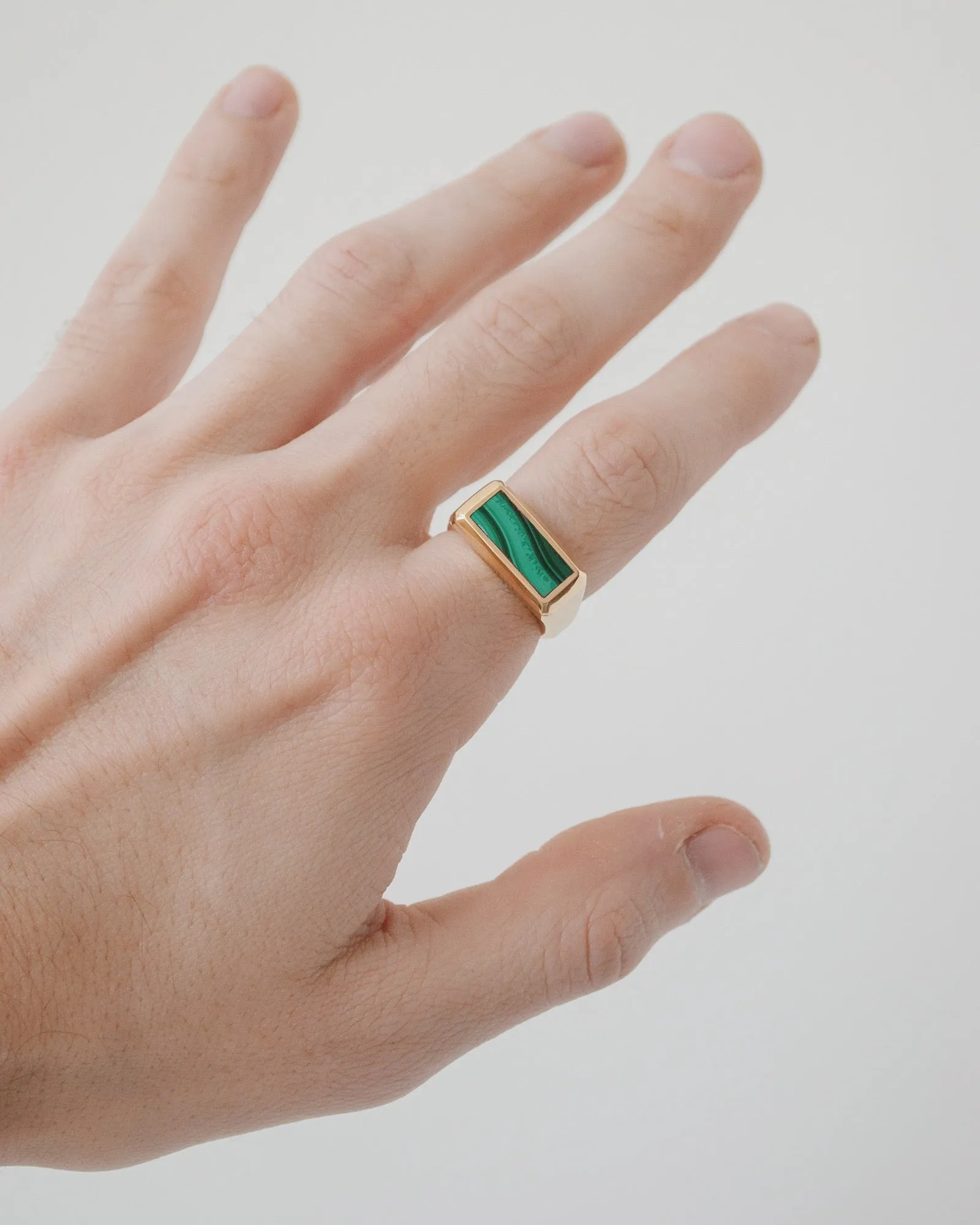 BASIN RING | MALACHITE