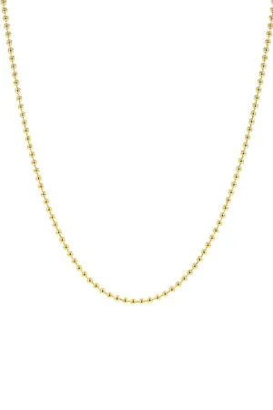 Bead Chain ~ Gold Overlay