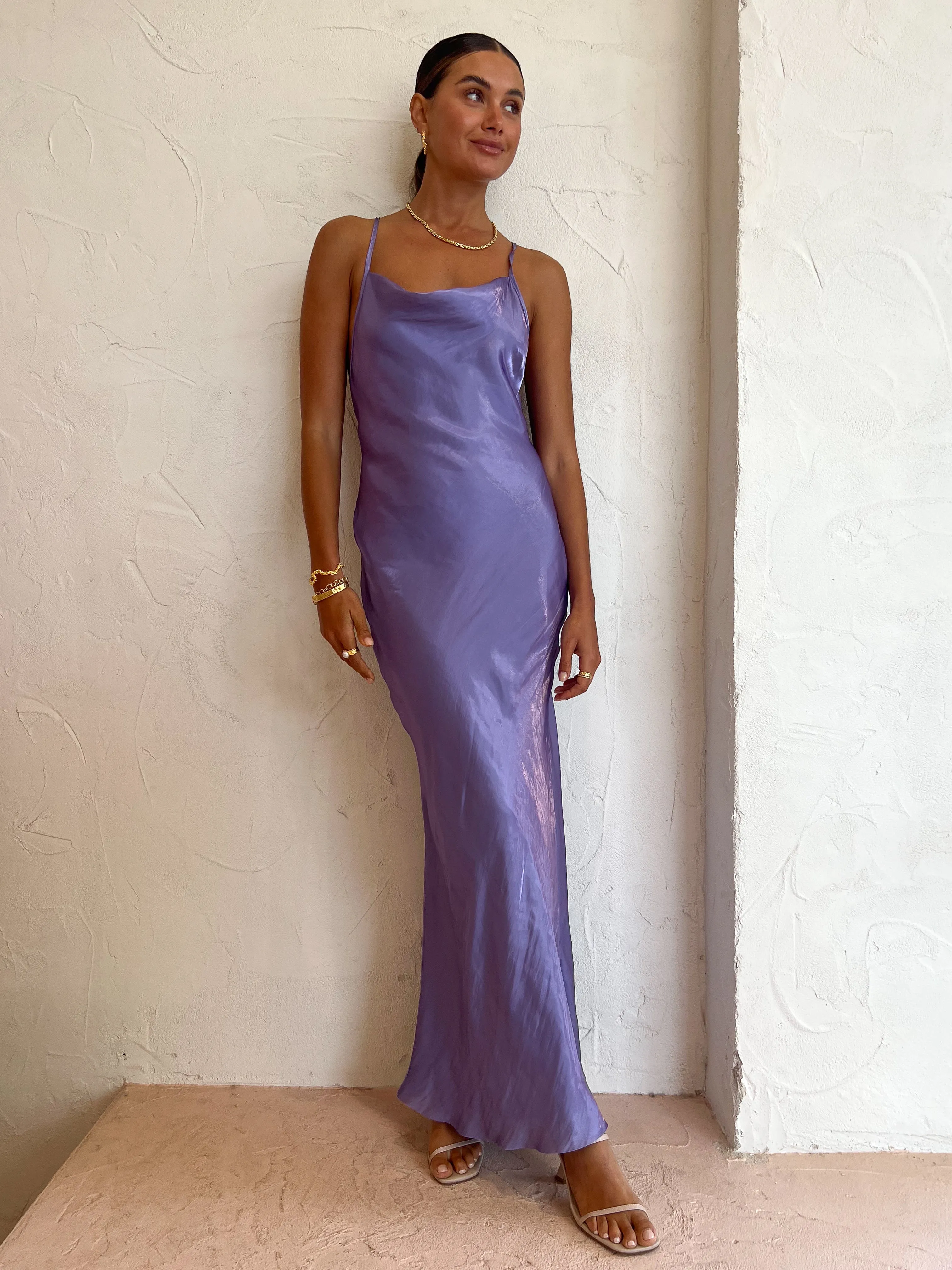 Bec and Bridge Indra Maxi Dress in Grape