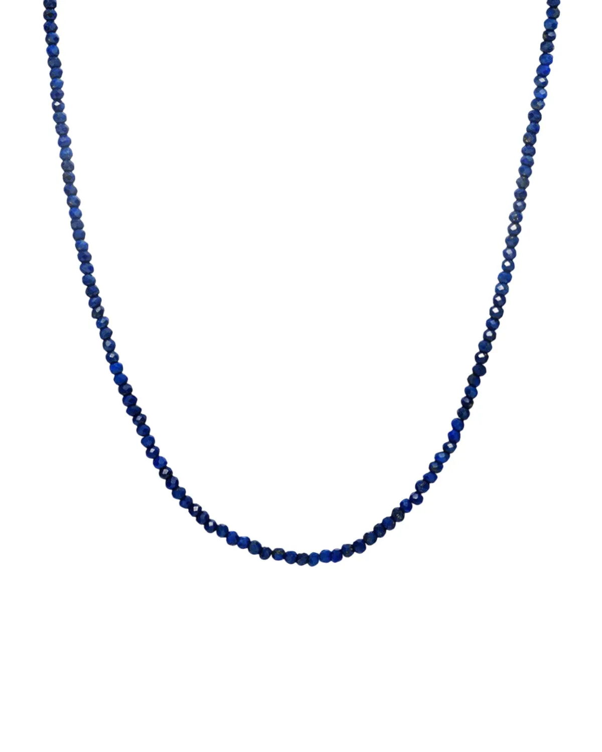 Blue Lapis Bead Necklace