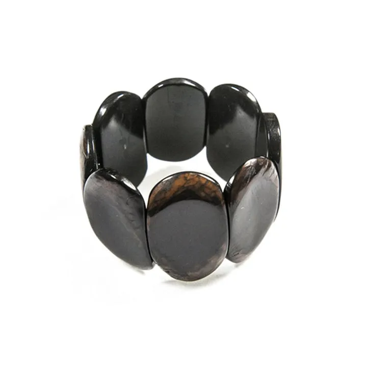 Carved Natural Ivory Bracelet by Tagua