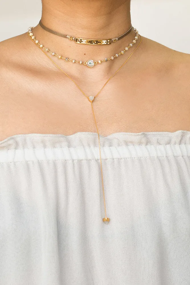 Chan Luu Solar Quartz Choker