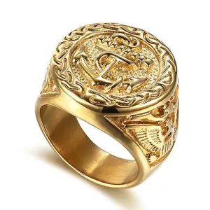 Classy Men Heavy Signet Ring