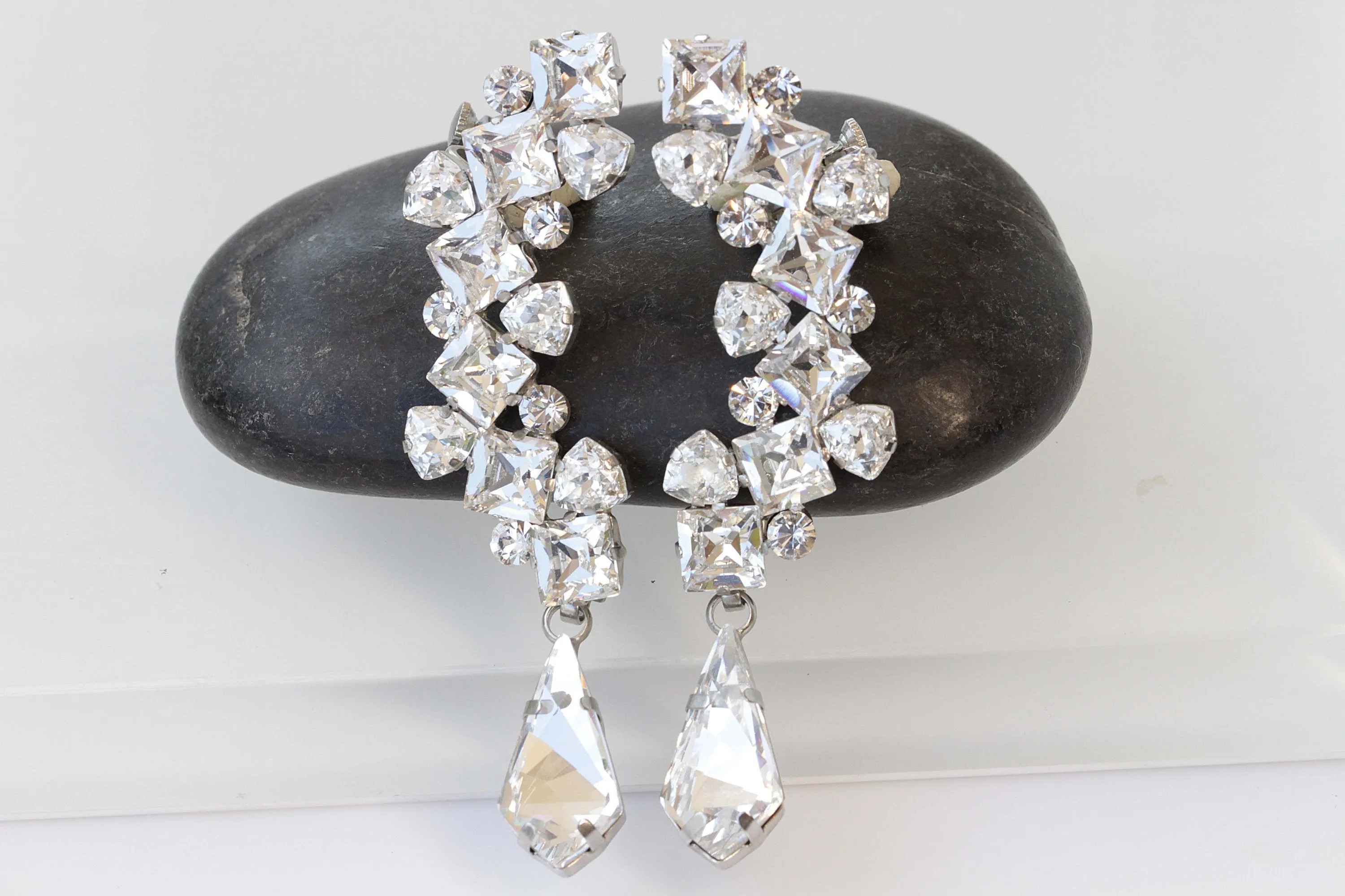 Crystal EAR CLIMBER CUFF