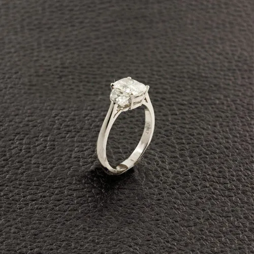 Cushion Diamond Engagement Ring