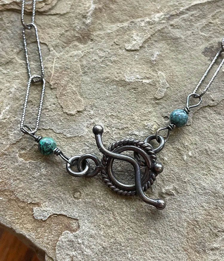 Dappled Turquoise Necklace