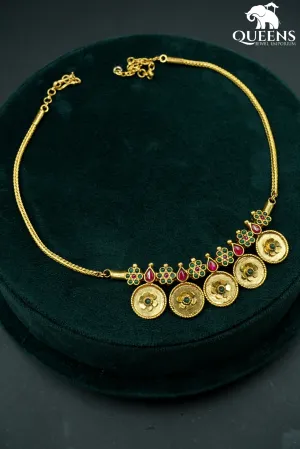 DEVAYANI NECKLACE - GREEN