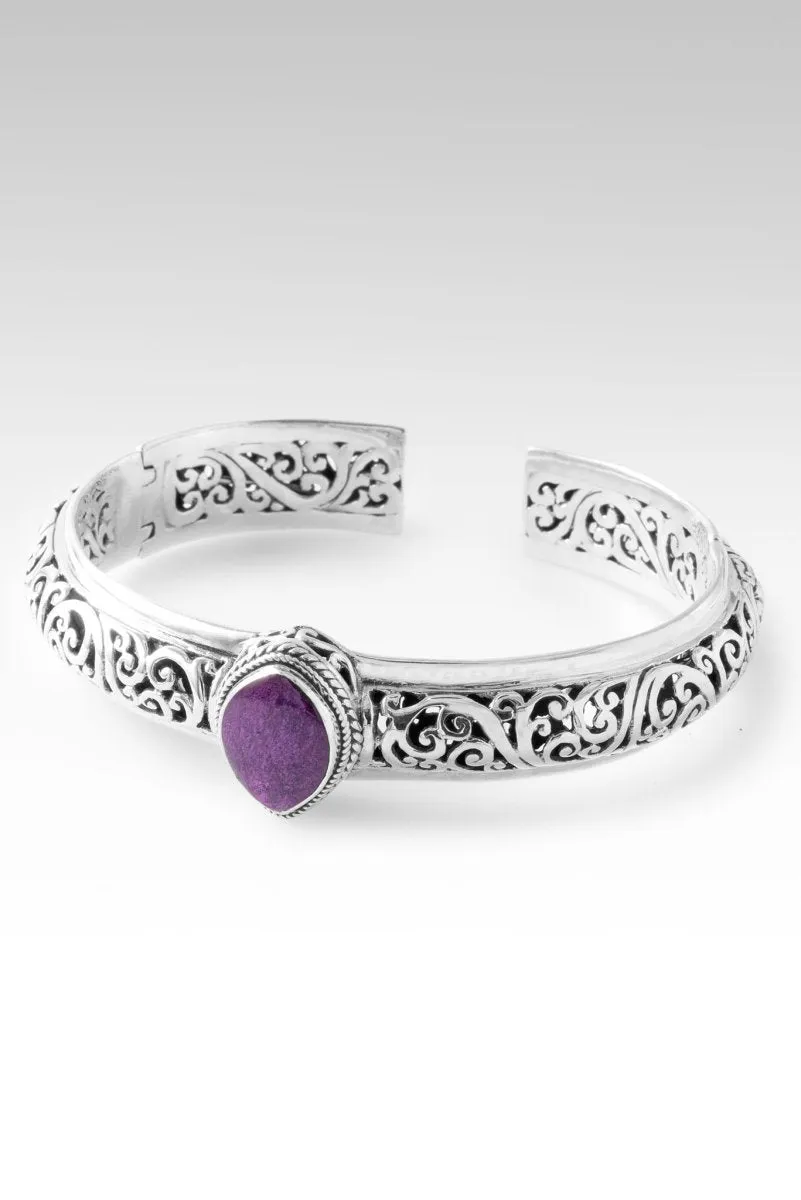 Faithful Walk Cuff™ in Purpurite