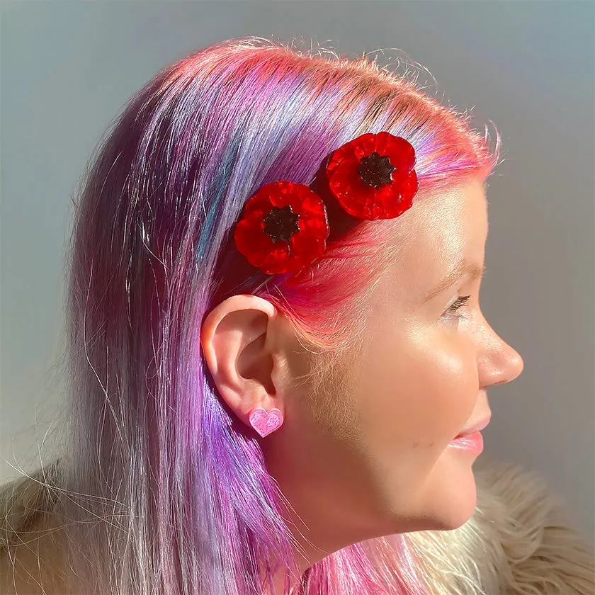 Fan Favourites Poppy Field Hair Clips