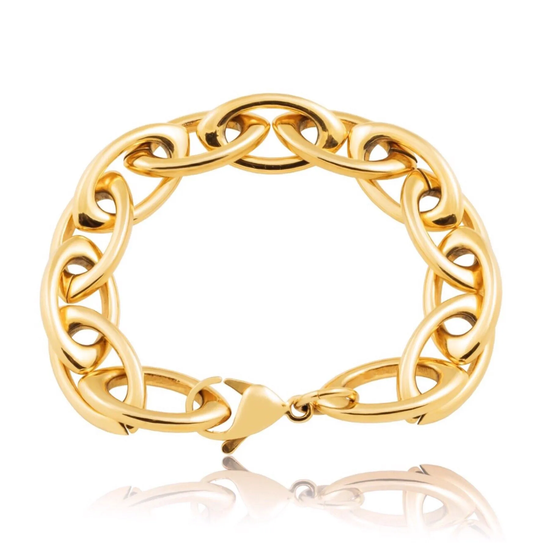 Frankie Oval Link Bracelet