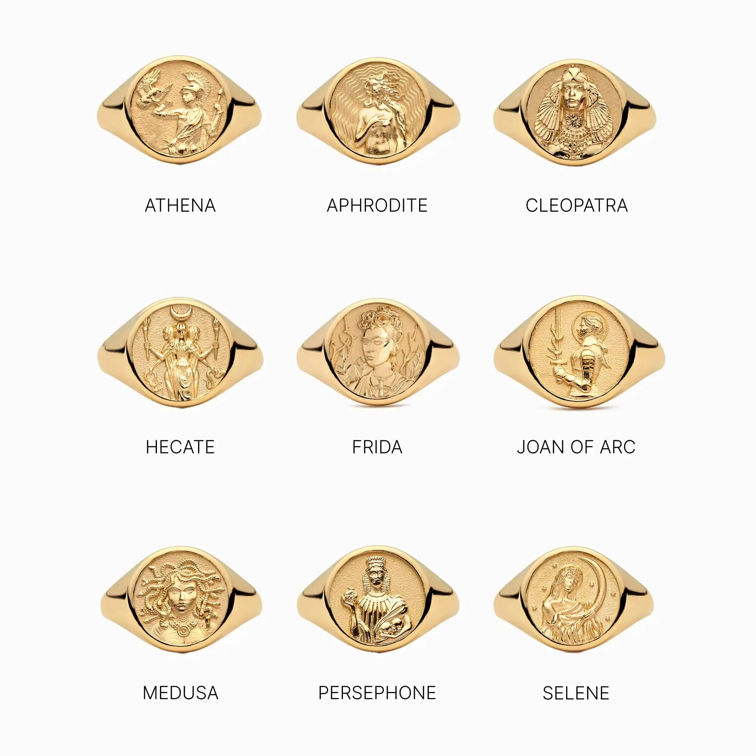 Goddess Signet Ring