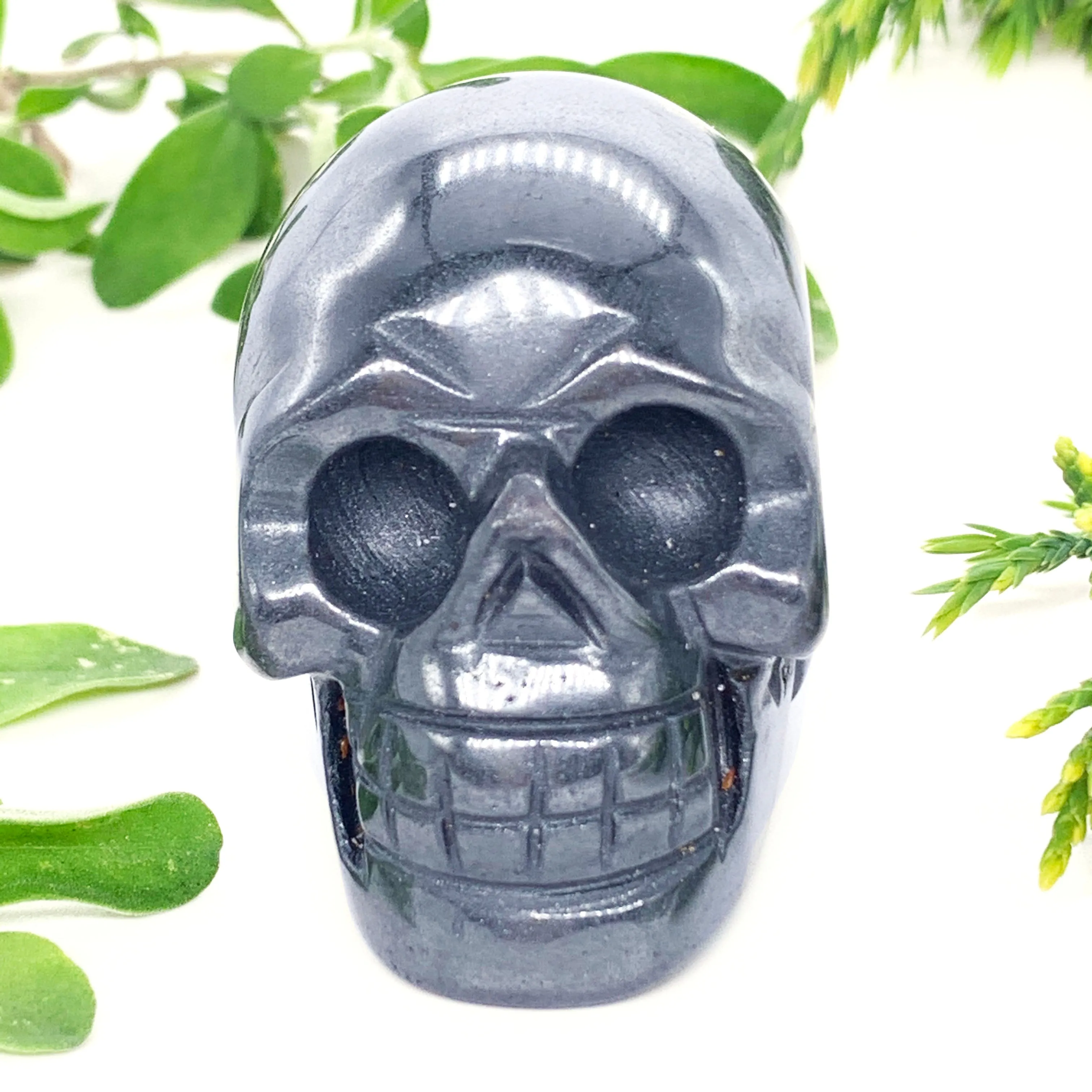 Hematite Crystal Skull