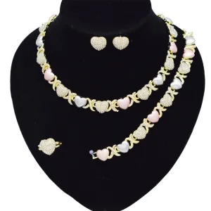 Hugs and Kisses Necklace Sets