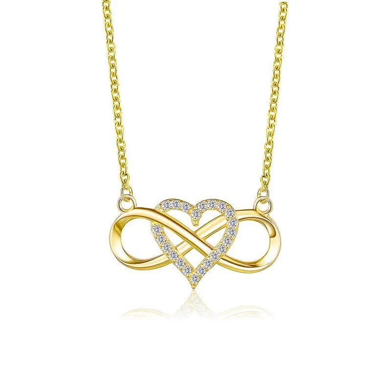 Infinity Heart Necklace