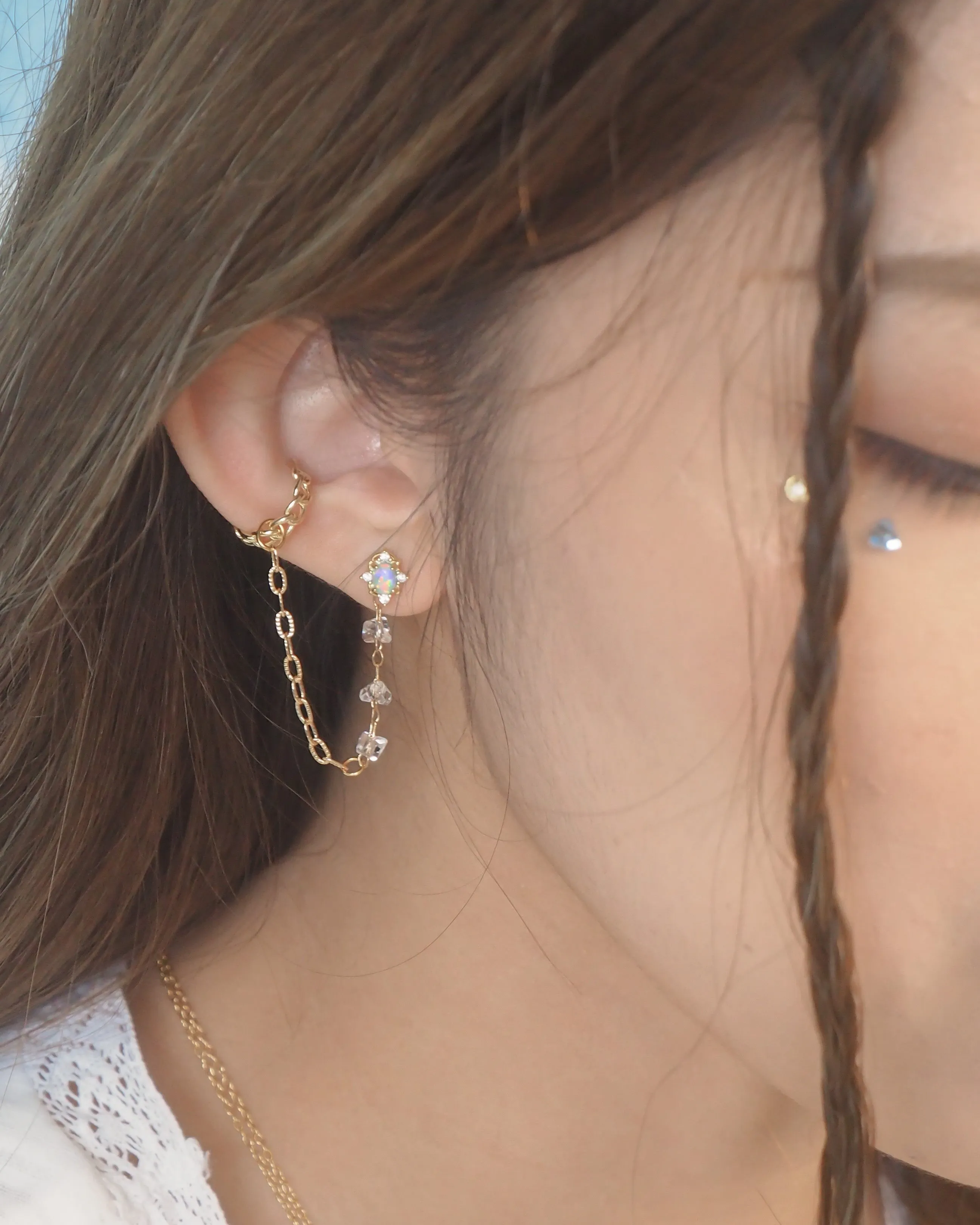 Je T’aime - Opal 3-way Earrings