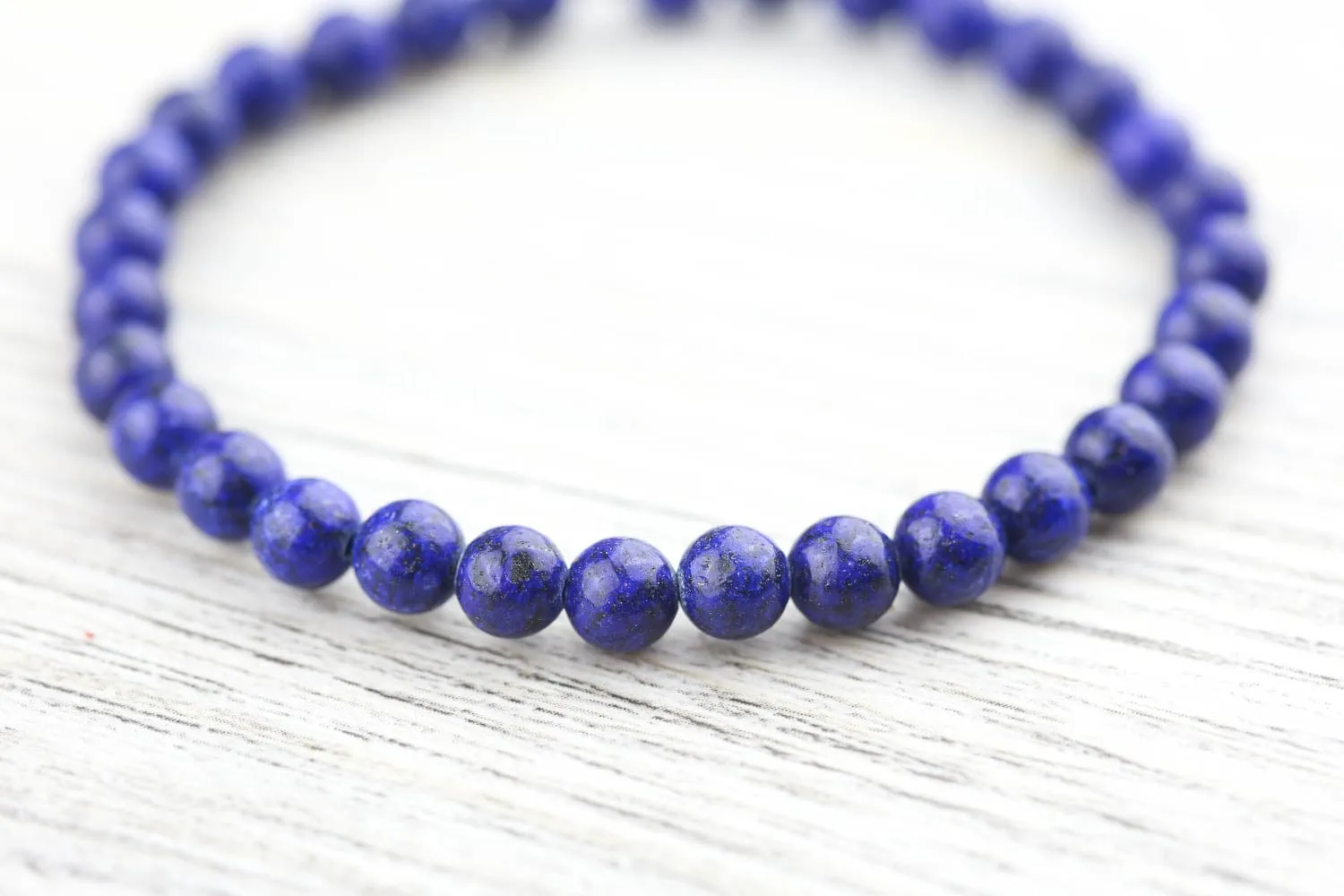 Lapis Lazuli Mala & Bracelet Set