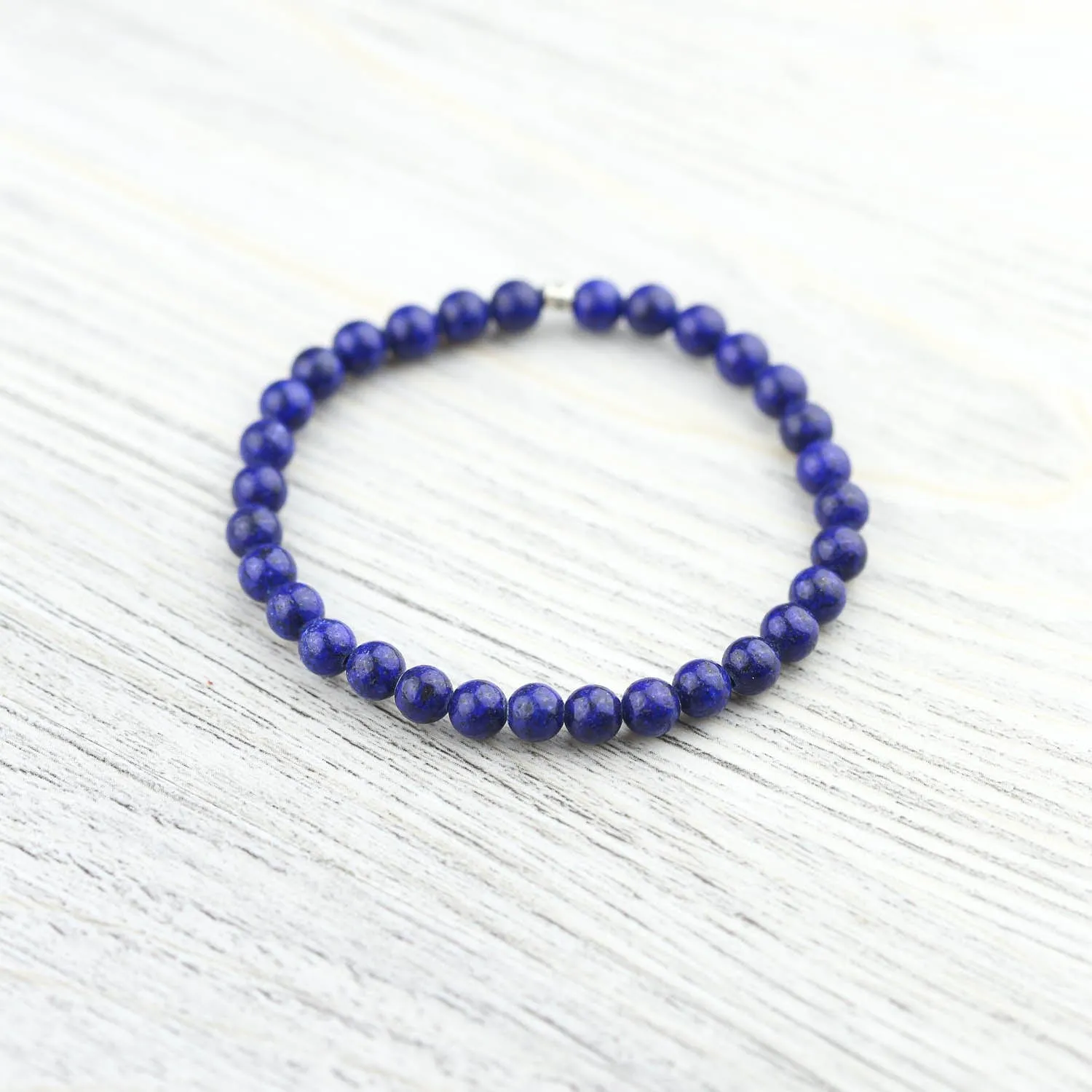 Lapis Lazuli Mala & Bracelet Set