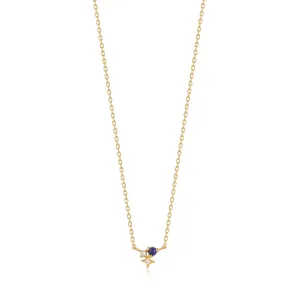 Lapis Star Necklace