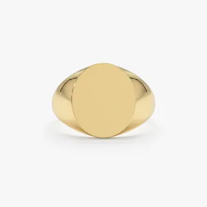 Large Oval Signet Ring, Trina