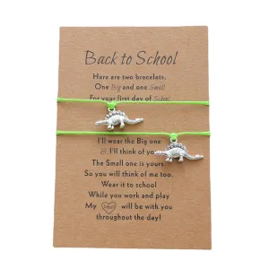 Long-necked Dinosaur First Season Card Bracelet