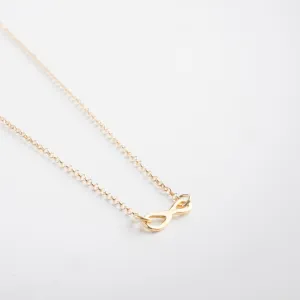 Love Journey - necklace - silver 925 - gold plated