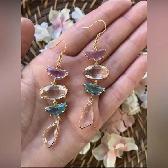 Lucy Handmade Gemstone Earrings