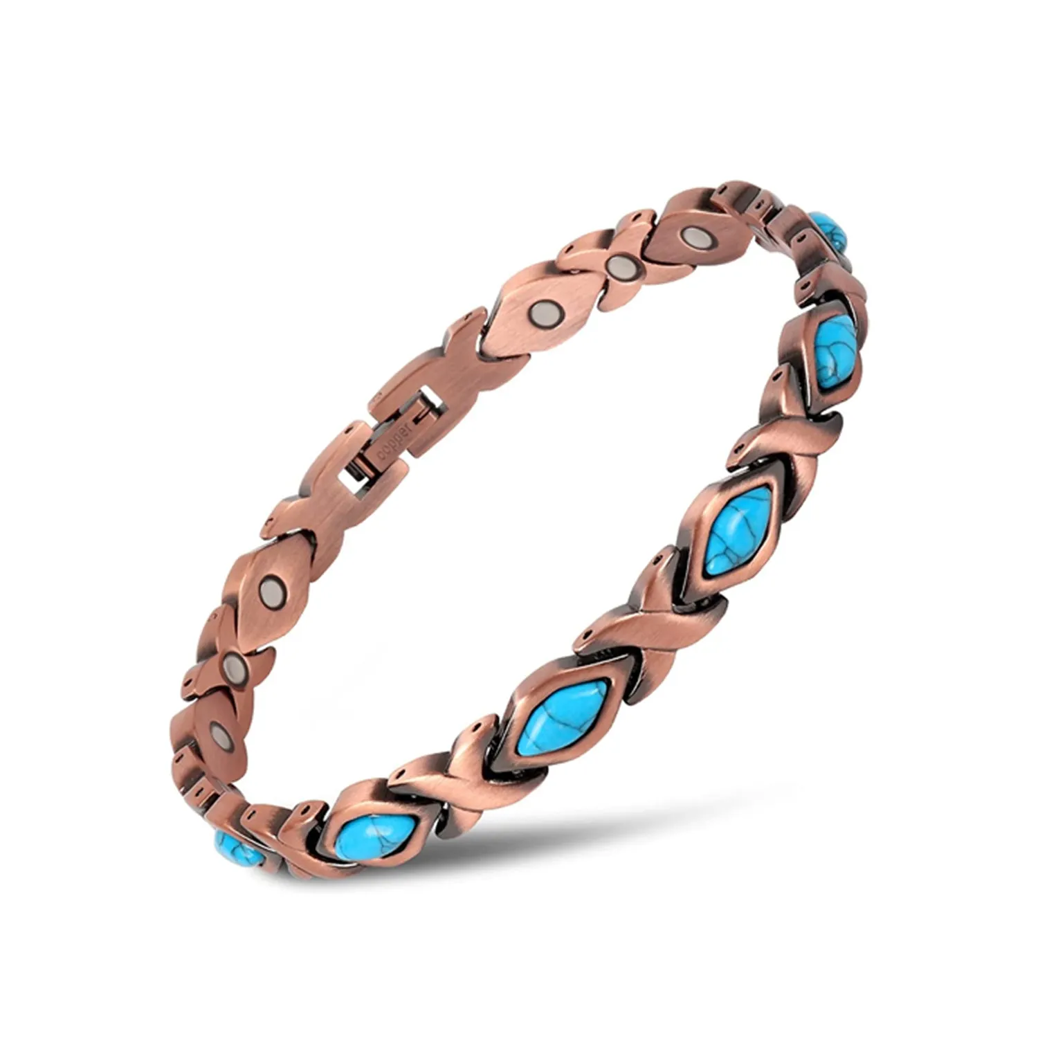 Magnetic Energy Therapy Pain Relief Copper Bracelet For Men And Women