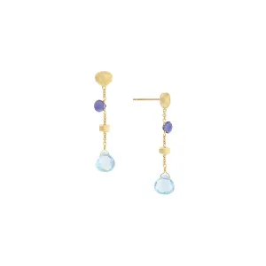 Marco Bicego Paradise Iolite & Blue Topaz Drop Earrings