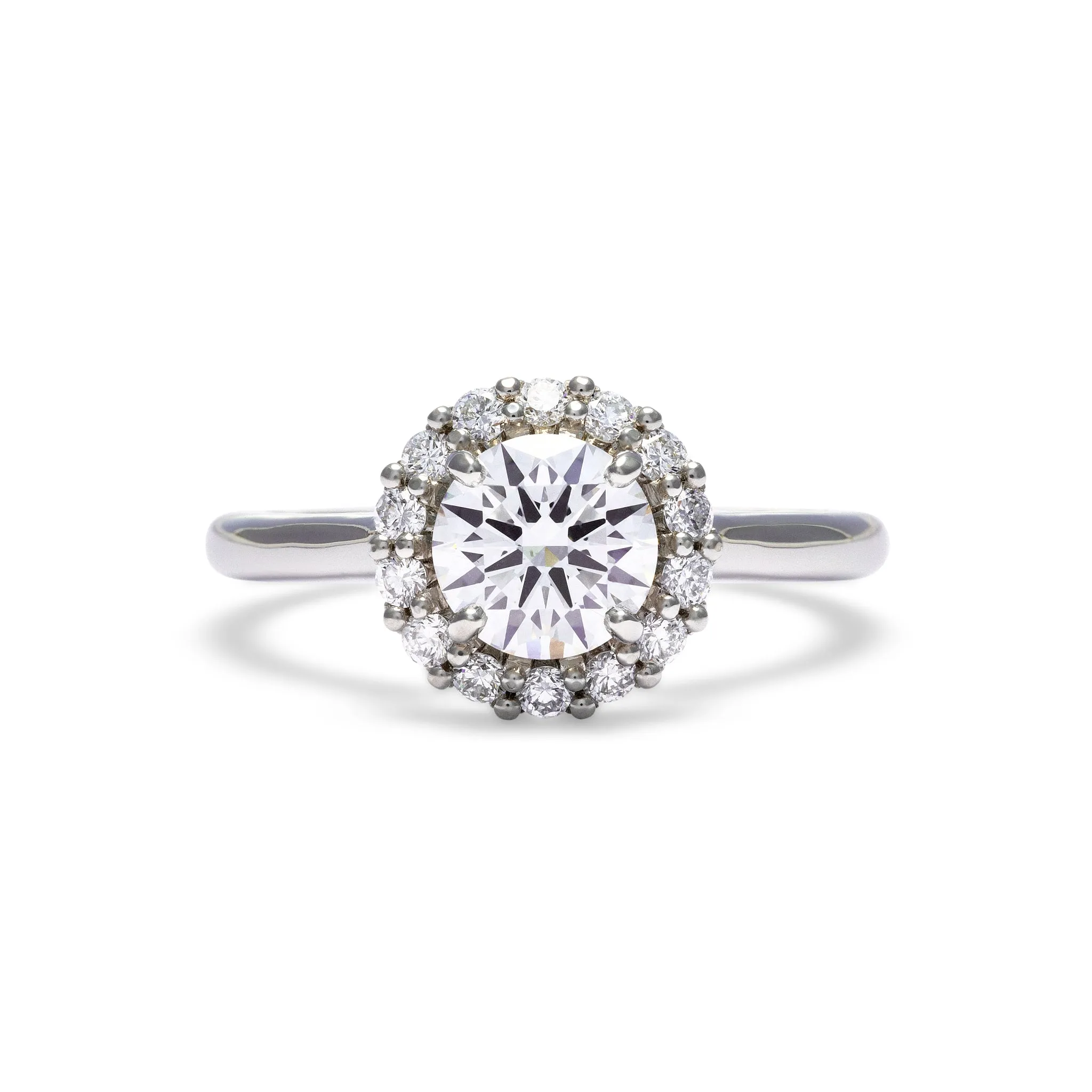 Maribel Moissanite Engagement Ring