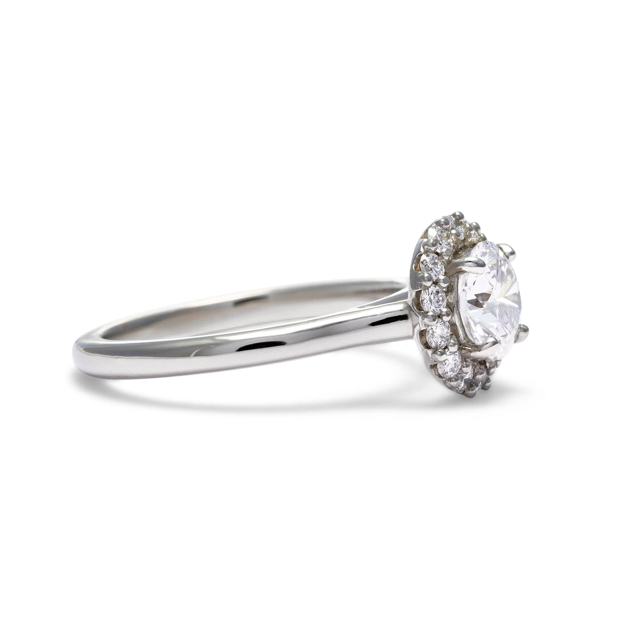 Maribel Moissanite Engagement Ring