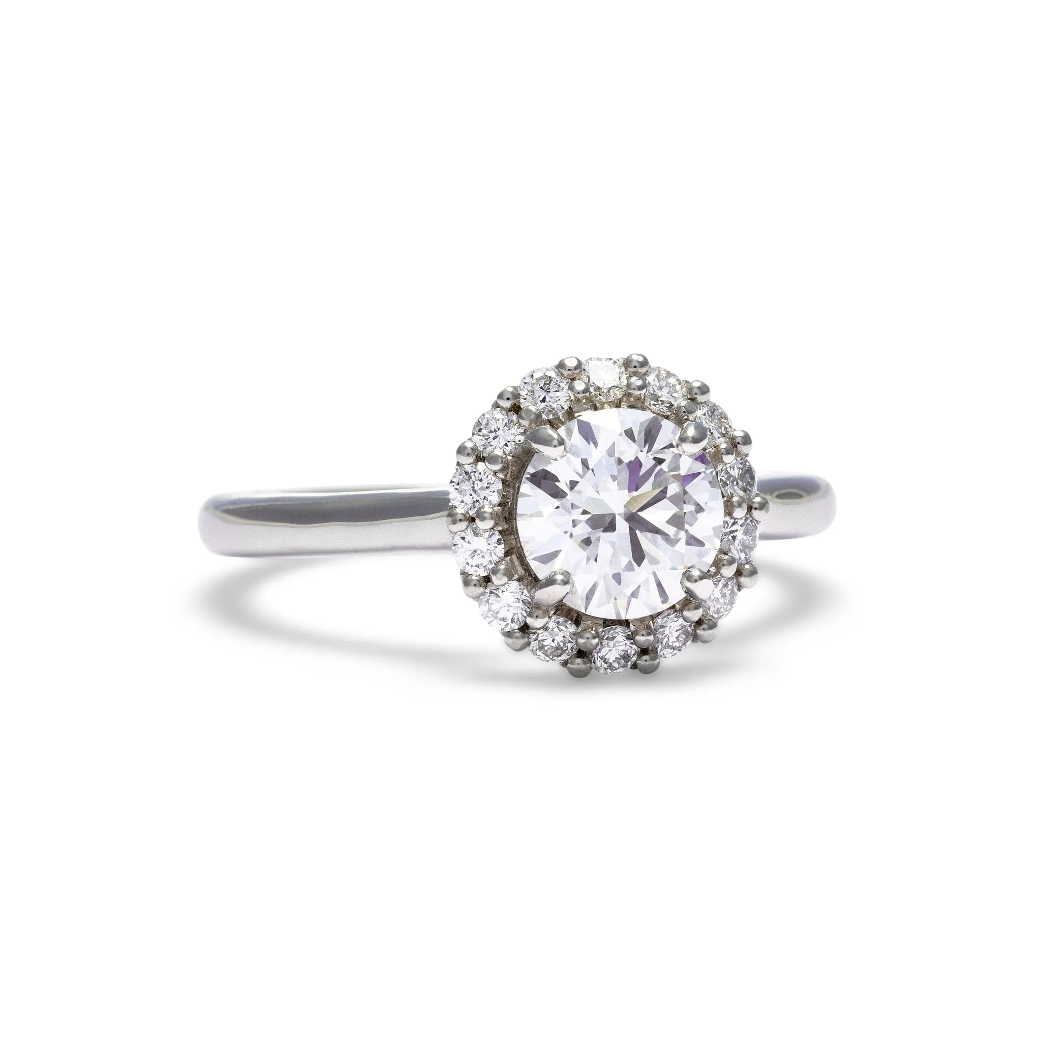 Maribel Moissanite Engagement Ring