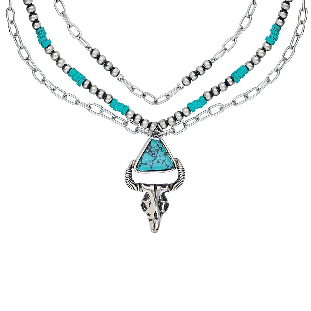 Mesa Mystery Multistrand Necklace