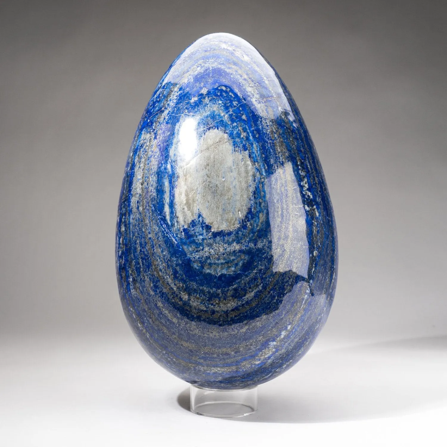 Museum Quality Huge Lapis Lazuli Egg from Afghanistan (15'', 52 lbs)