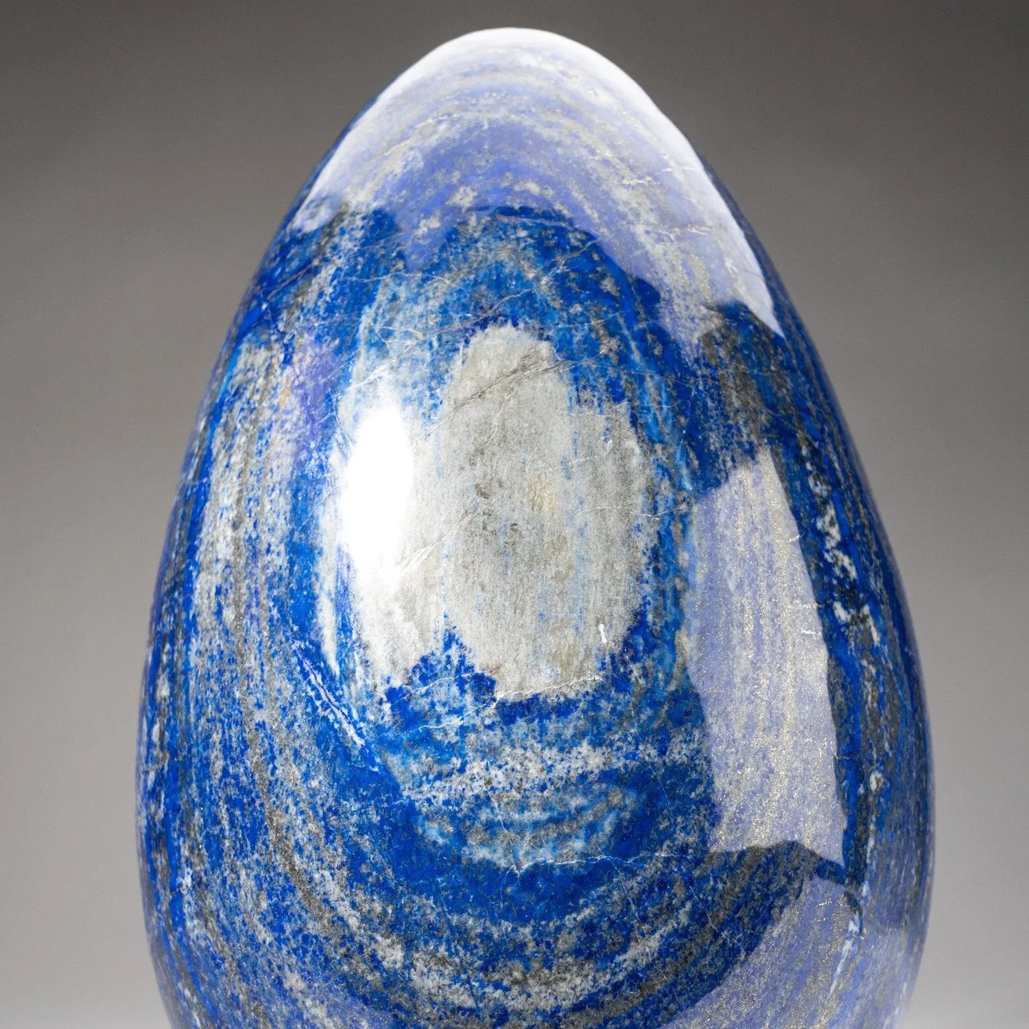 Museum Quality Huge Lapis Lazuli Egg from Afghanistan (15'', 52 lbs)