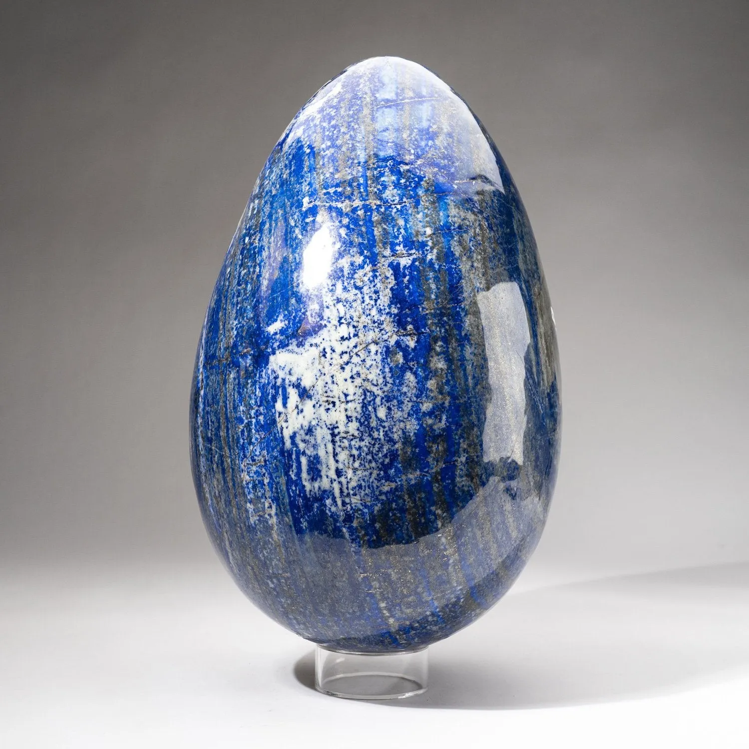 Museum Quality Huge Lapis Lazuli Egg from Afghanistan (15'', 52 lbs)